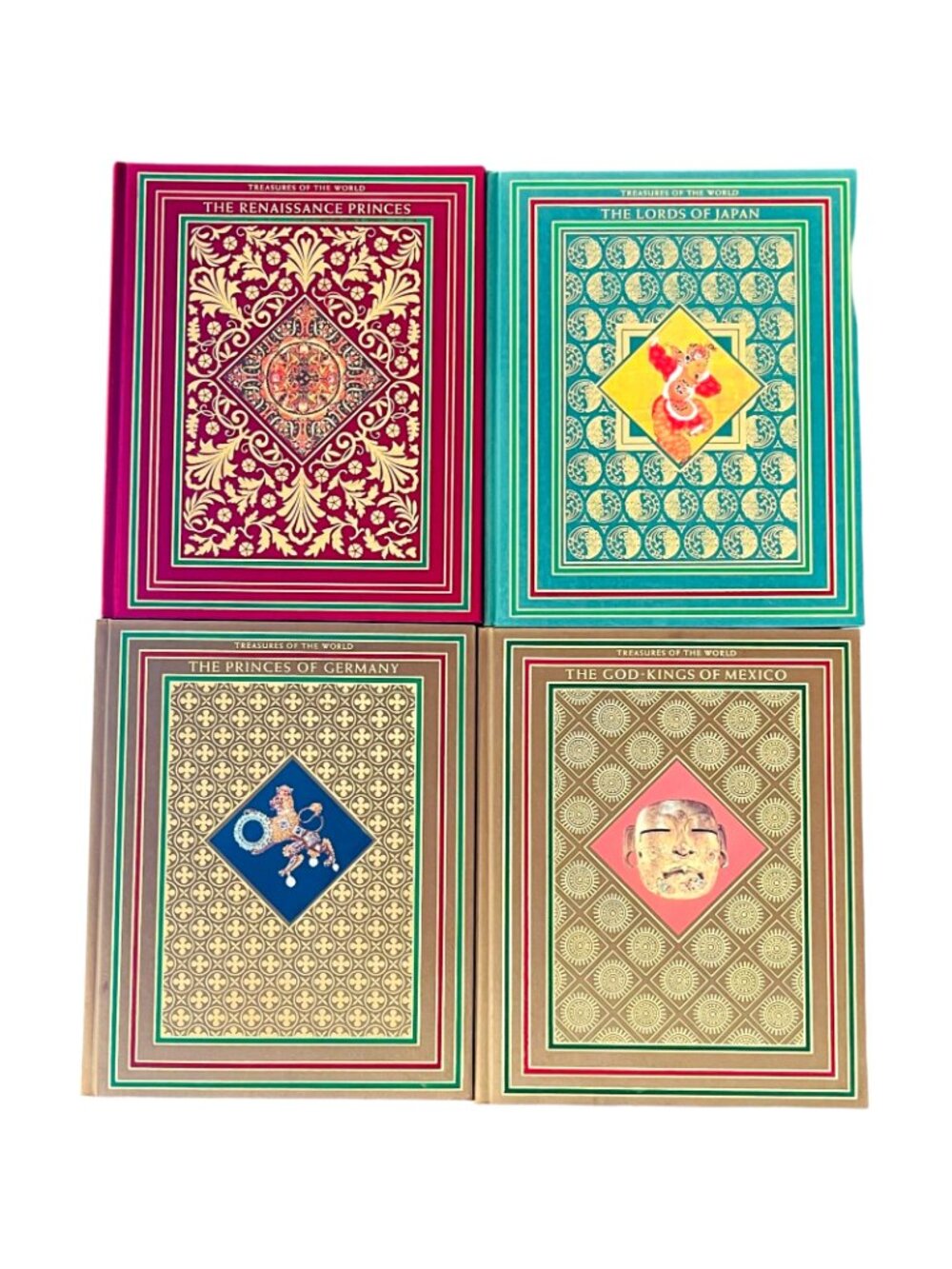 Treasures Of The World (Stonehenge Press) Complete Set - ALL 16 - EX Condition - Picture 5 of 9